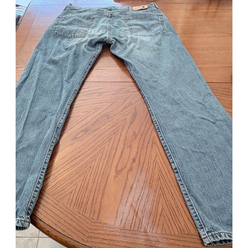 Vintage Levi's 501 Original Button Fly Jeans Men's W38 L34 100 Cotton Light Wash